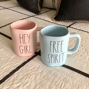 Rae Dunn ‘HEY GIRL’ & ‘FREE SPIRIT’ Mug